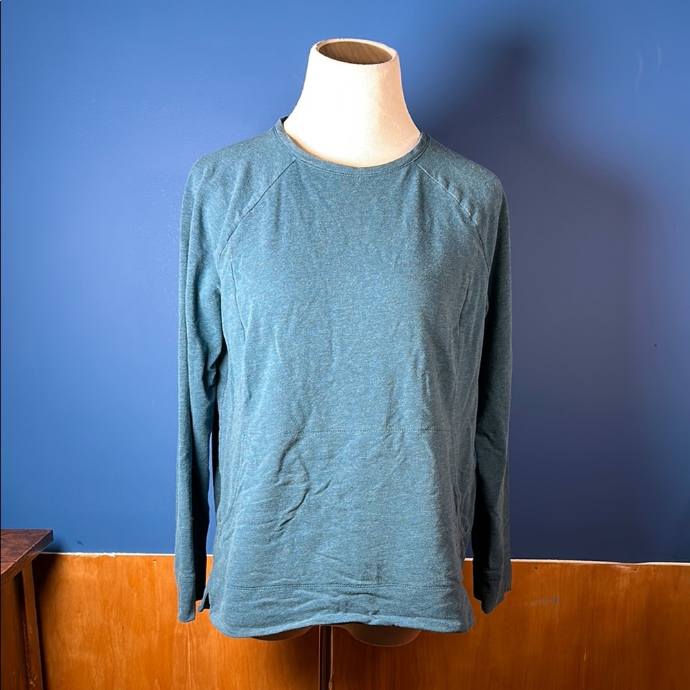 J. Jill pure jill crew sweatshirt Blue Shirt